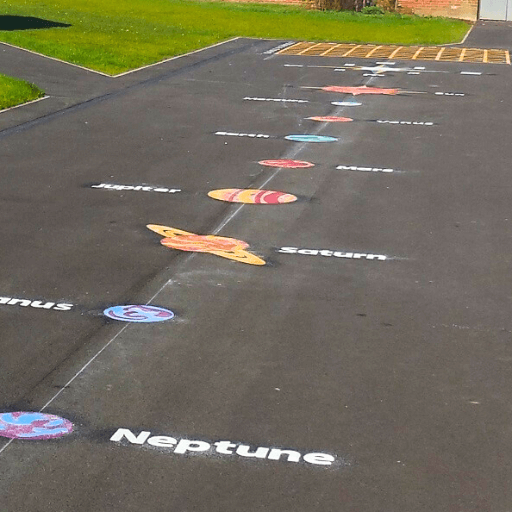 Custom Playground Trail Painting